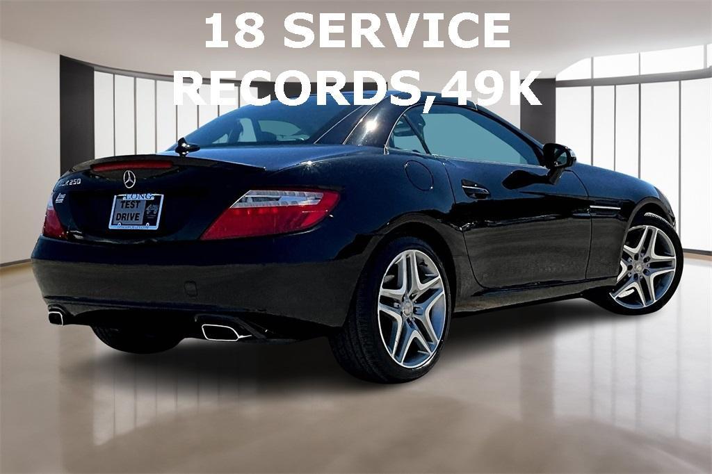 used 2015 Mercedes-Benz SLK-Class car, priced at $17,988