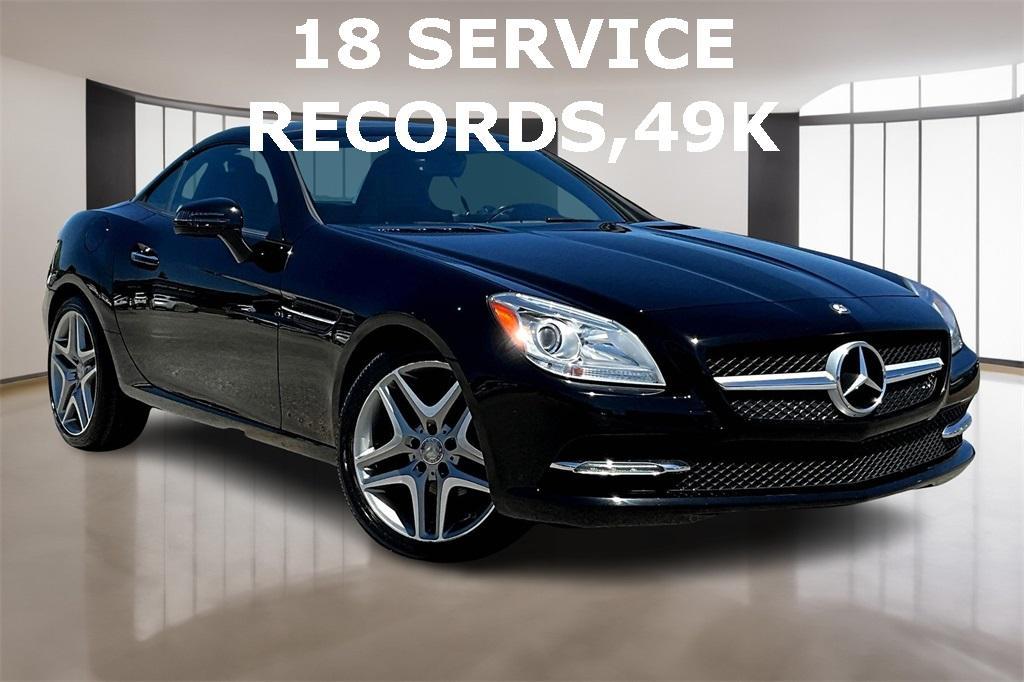 used 2015 Mercedes-Benz SLK-Class car, priced at $17,988