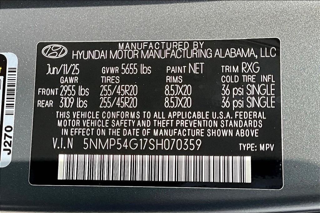 new 2025 Hyundai SANTA FE HEV car, priced at $46,051