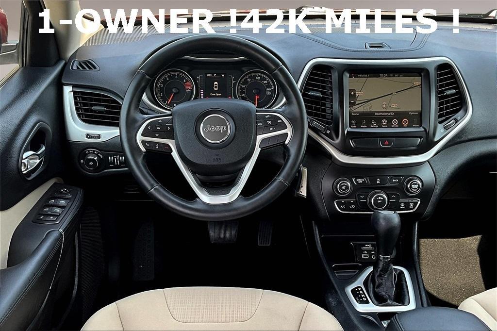 used 2017 Jeep Cherokee car, priced at $14,995