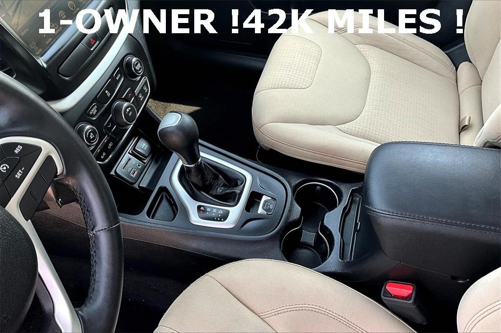 used 2017 Jeep Cherokee car, priced at $14,995