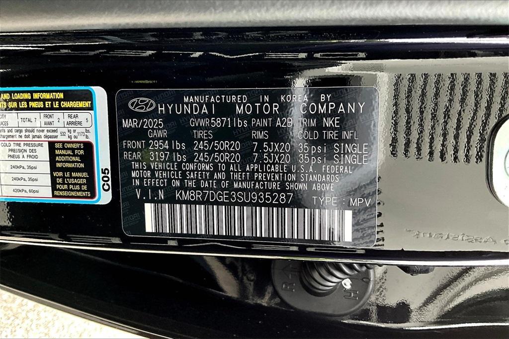 new 2025 Hyundai Palisade car, priced at $51,822