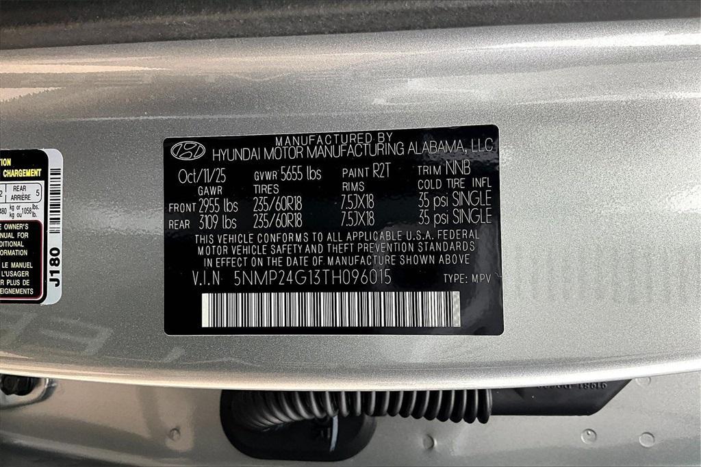 new 2026 Hyundai SANTA FE HEV car, priced at $35,039