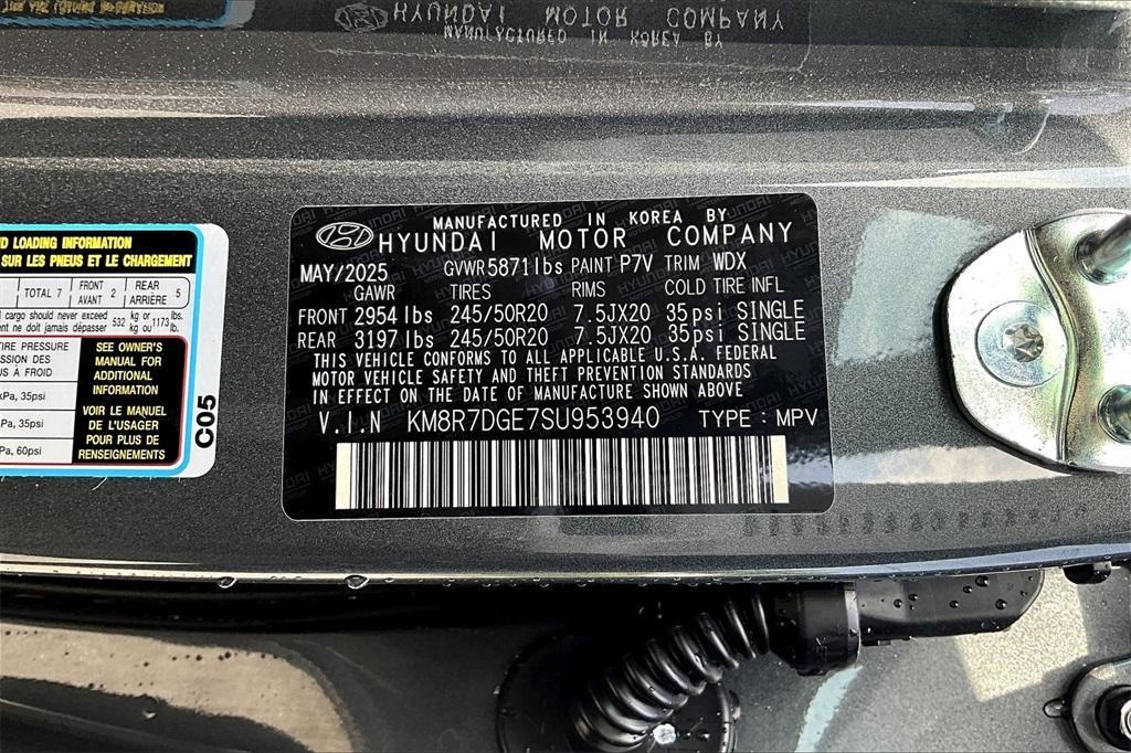 new 2025 Hyundai Palisade car, priced at $50,354