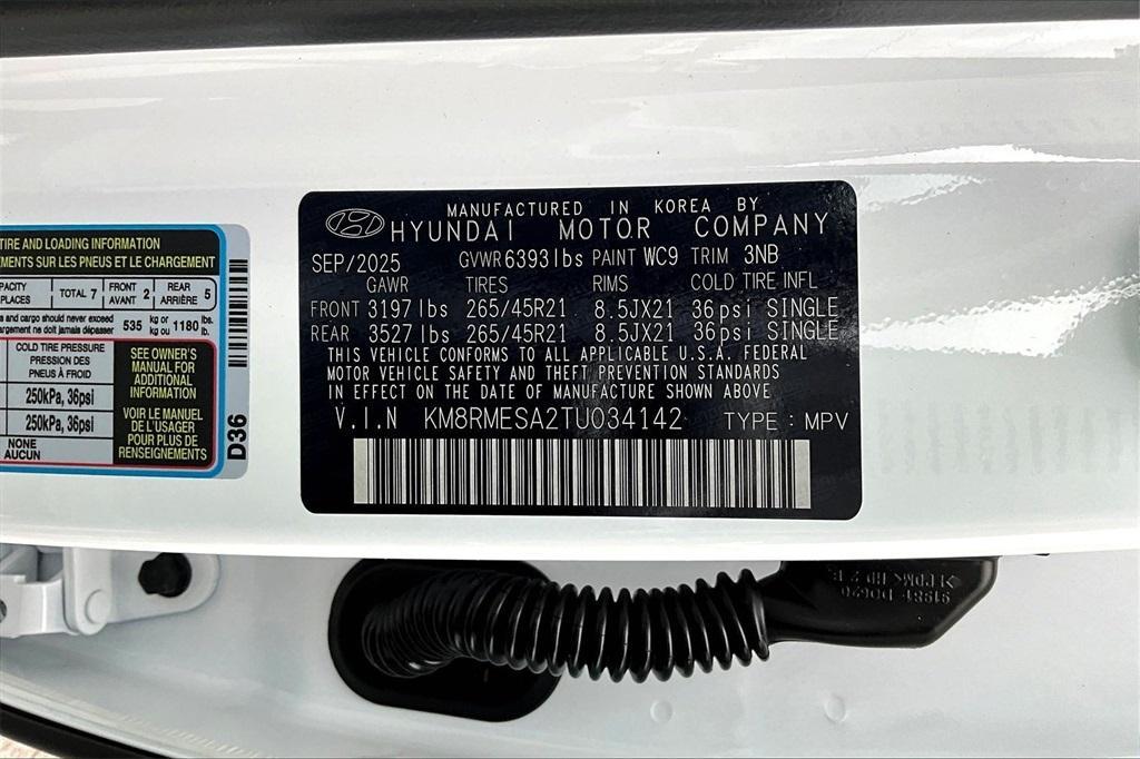 new 2026 Hyundai Palisade Hybrid car, priced at $60,520