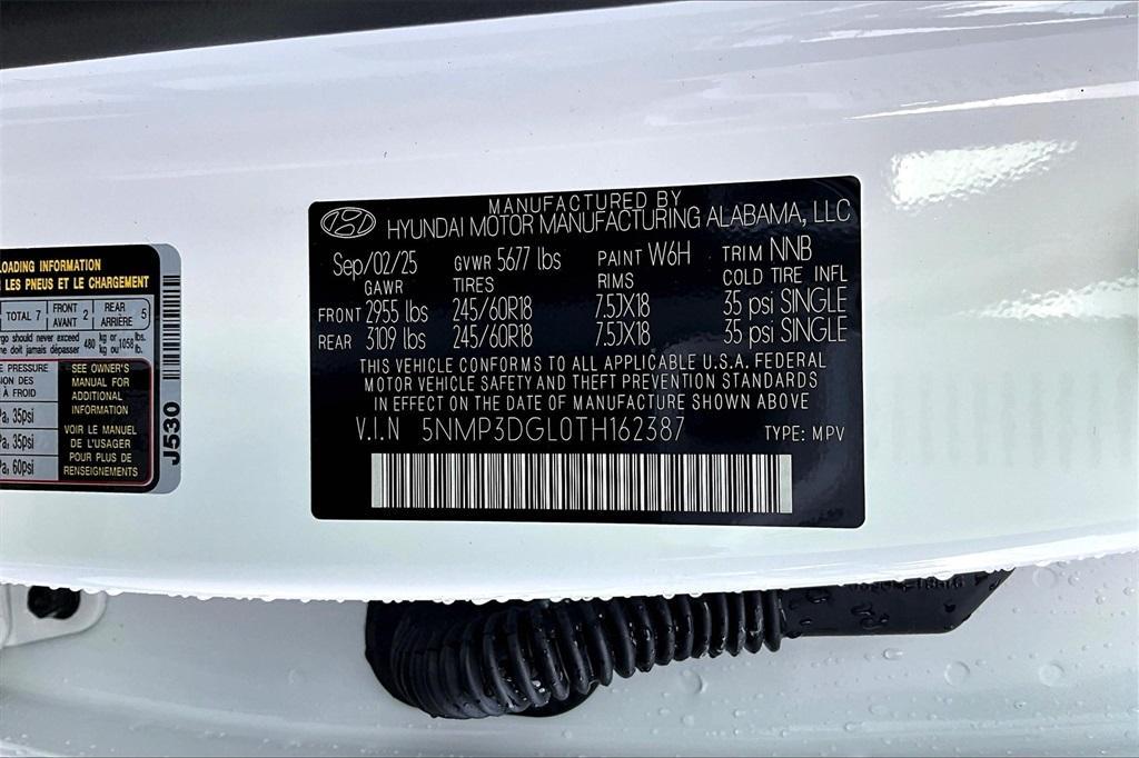 new 2026 Hyundai Santa Fe car, priced at $38,877