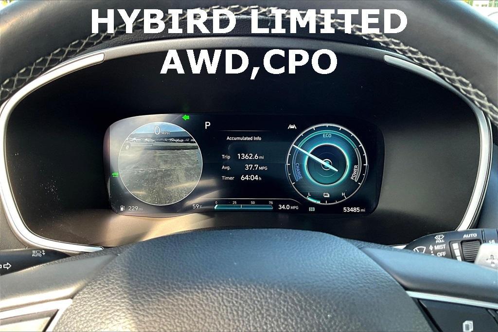 used 2021 Hyundai SANTA FE HEV car, priced at $27,995