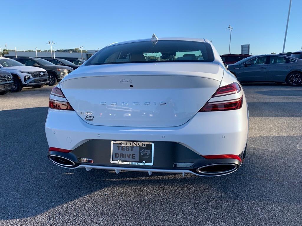 new 2025 Genesis G70 car, priced at $48,445