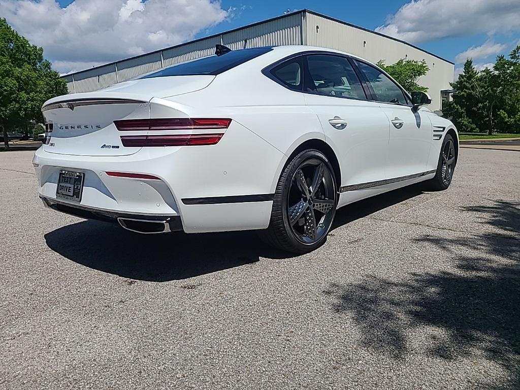 new 2024 Genesis G80 car, priced at $75,230