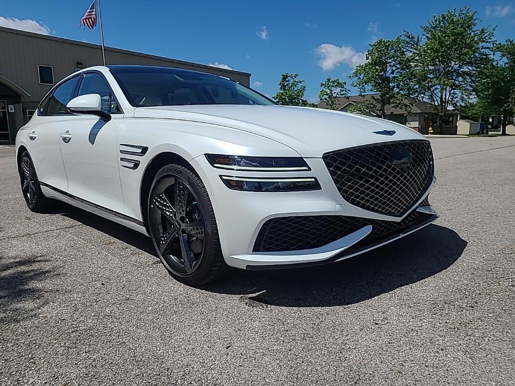 new 2024 Genesis G80 car, priced at $75,230