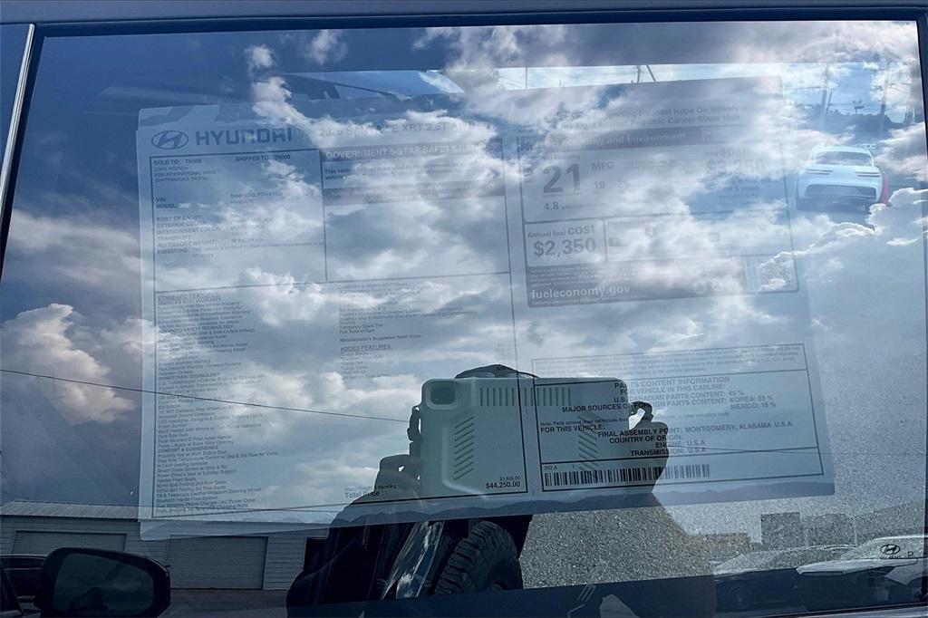 new 2026 Hyundai Santa Fe car, priced at $38,410