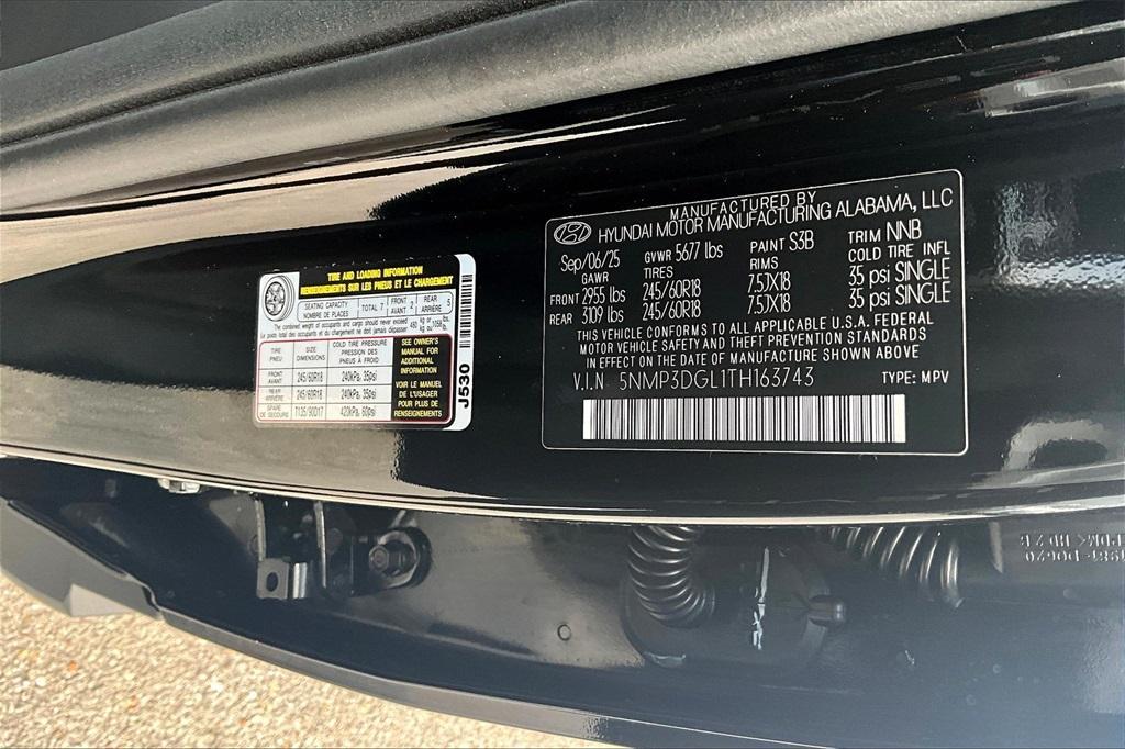 new 2026 Hyundai Santa Fe car, priced at $38,410