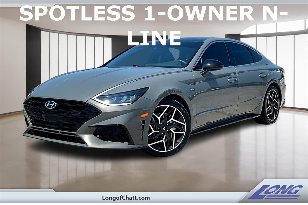 used 2021 Hyundai Sonata car, priced at $20,995