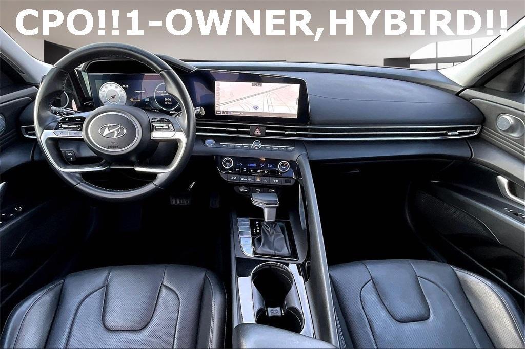 used 2023 Hyundai ELANTRA HEV car, priced at $21,988