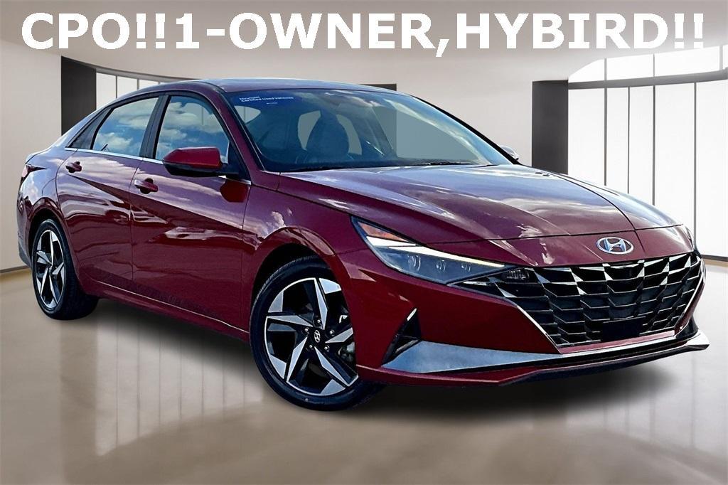 used 2023 Hyundai ELANTRA HEV car, priced at $21,988