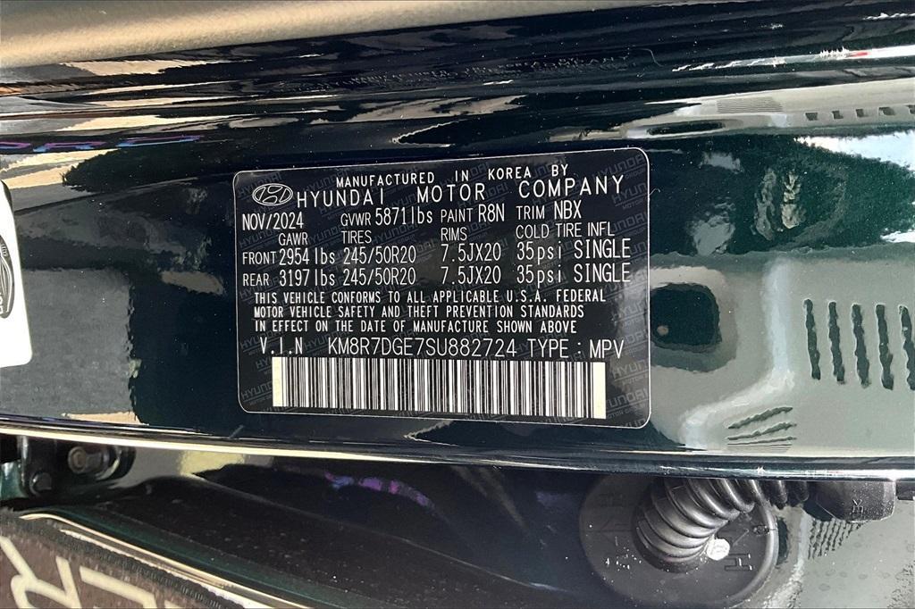 new 2025 Hyundai Palisade car, priced at $51,316