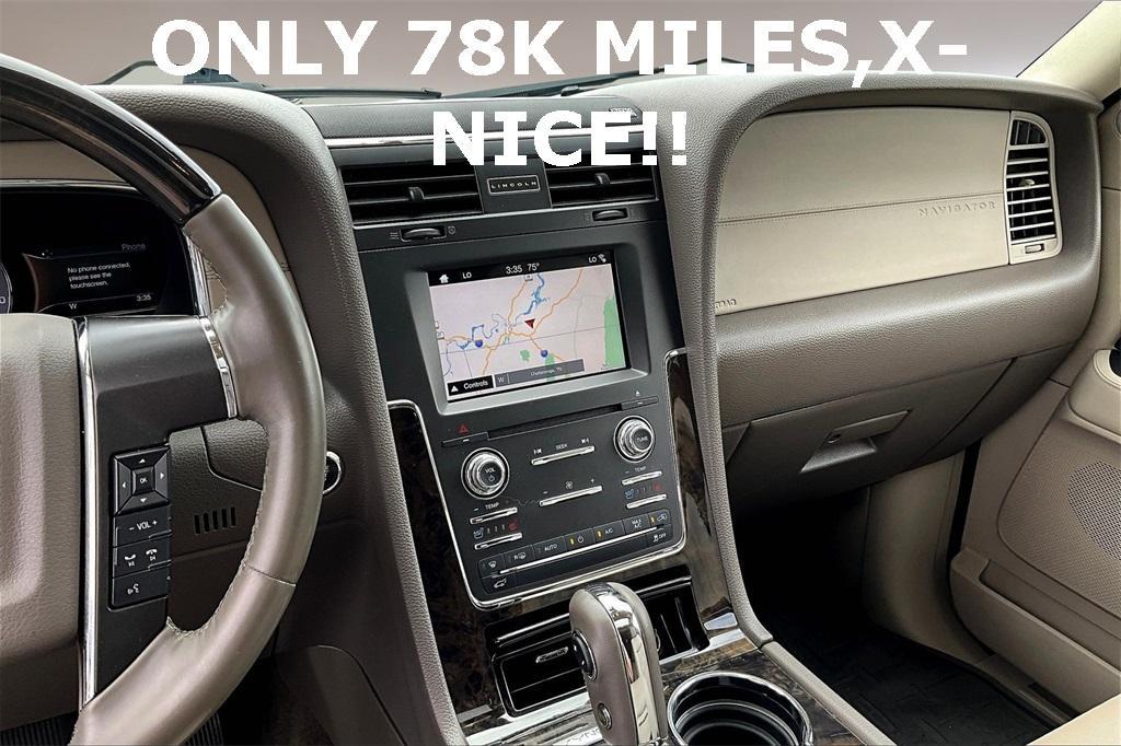 used 2017 Lincoln Navigator car, priced at $21,995