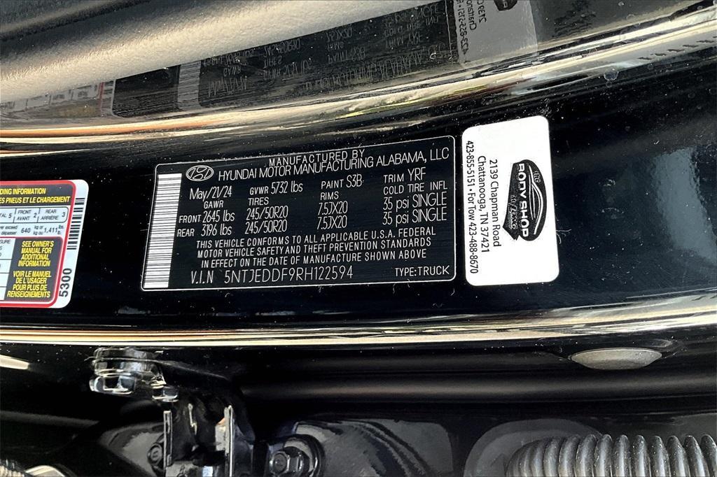 new 2024 Hyundai SANTA CRUZ car, priced at $38,240