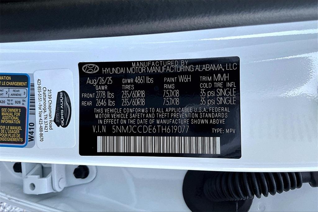 new 2026 Hyundai Tucson car, priced at $34,628
