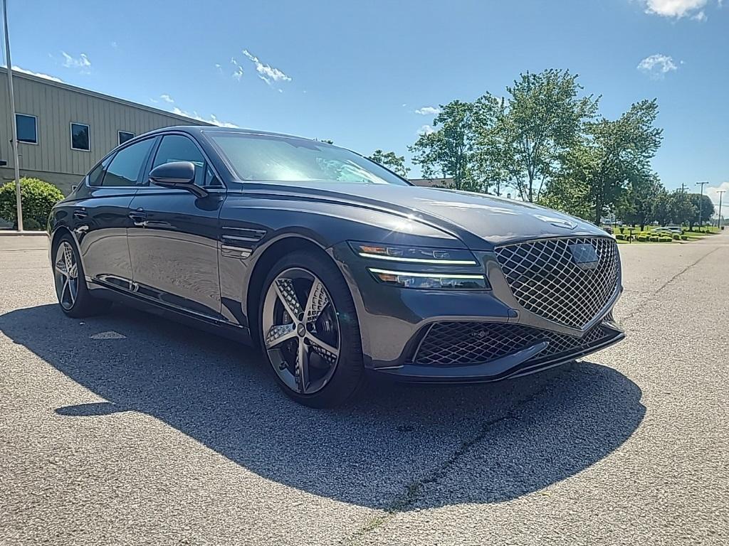 new 2023 Genesis G80 car, priced at $73,665