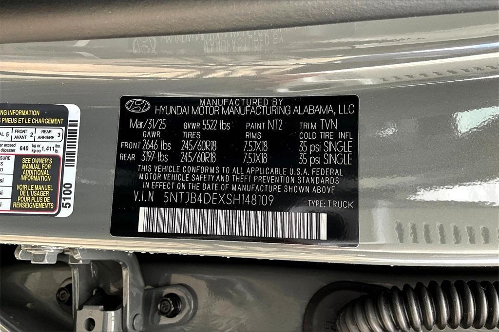 new 2025 Hyundai SANTA CRUZ car, priced at $30,208