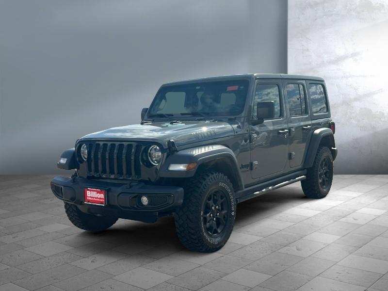 used 2021 Jeep Wrangler Unlimited car, priced at $36,206