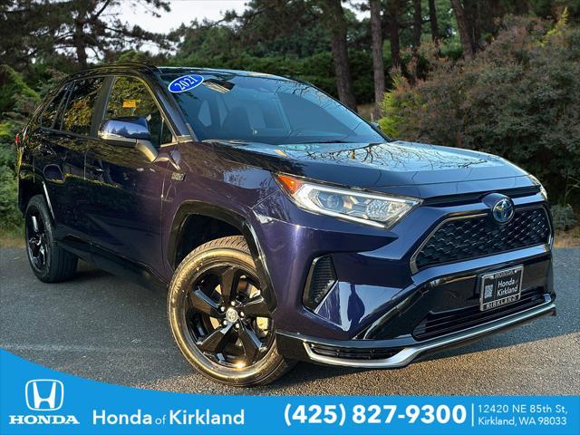 used 2021 Toyota RAV4 Prime car, priced at $34,588