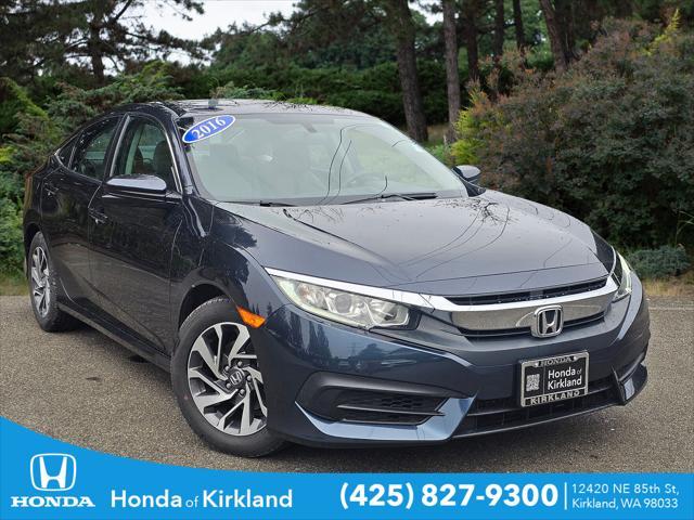 used 2016 Honda Civic car, priced at $16,988