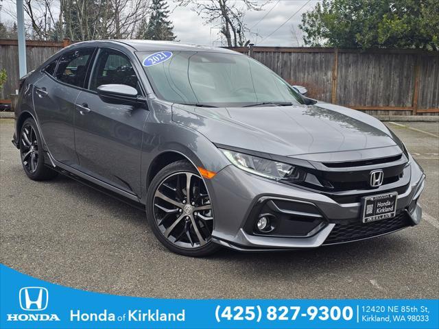 used 2021 Honda Civic car, priced at $23,988