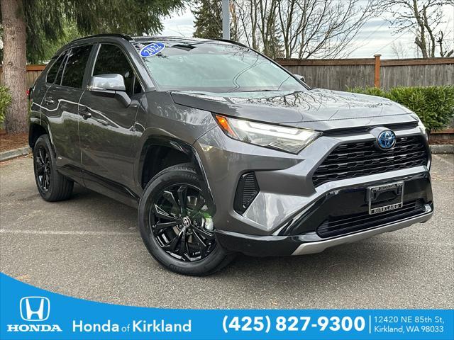 used 2022 Toyota RAV4 Hybrid car, priced at $36,988