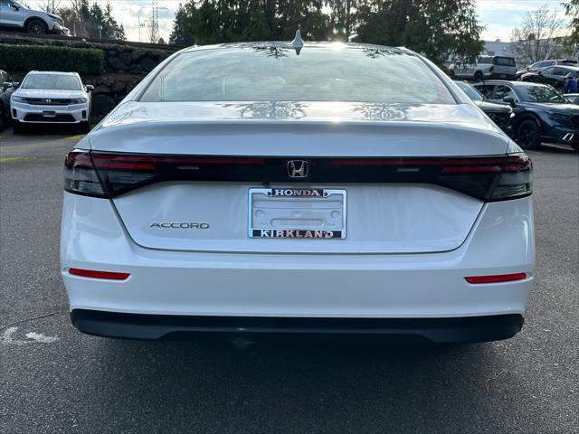 used 2023 Honda Accord car, priced at $27,588