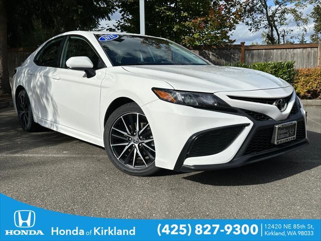 used 2021 Toyota Camry car, priced at $22,988