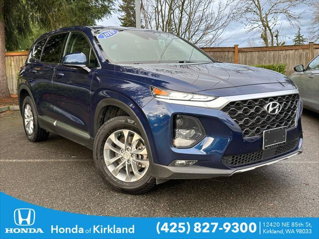 used 2019 Hyundai Santa Fe car, priced at $18,988