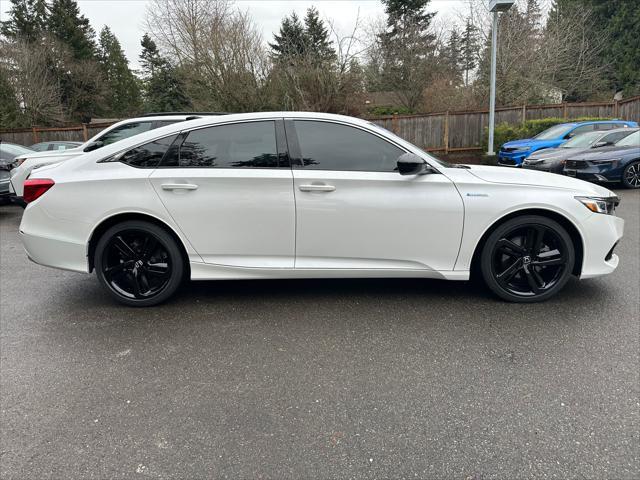 used 2022 Honda Accord Hybrid car, priced at $27,988