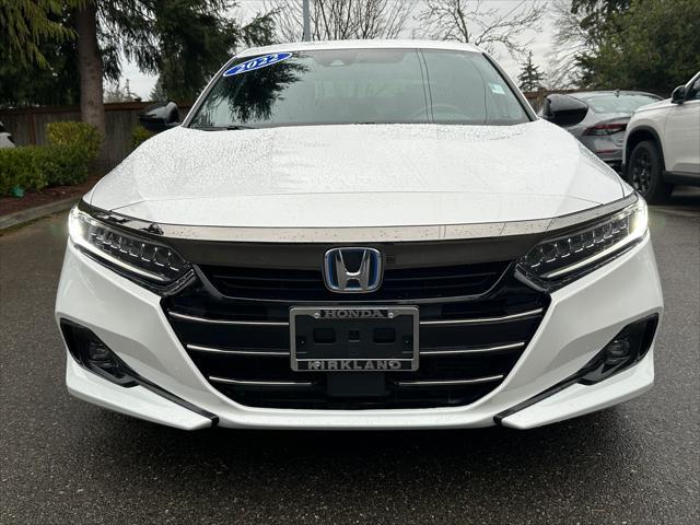 used 2022 Honda Accord Hybrid car, priced at $27,988