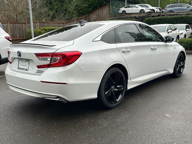 used 2022 Honda Accord Hybrid car, priced at $27,988