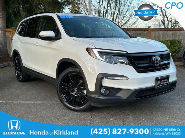 used 2022 Honda Pilot car, priced at $34,988