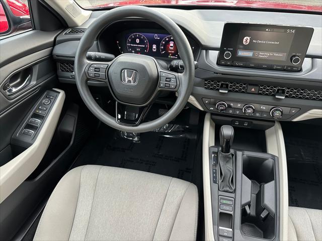 used 2023 Honda Accord car, priced at $27,588