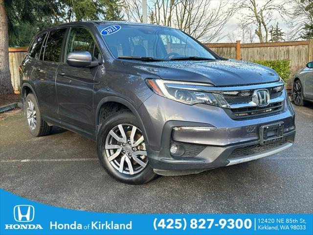 used 2021 Honda Pilot car, priced at $27,988