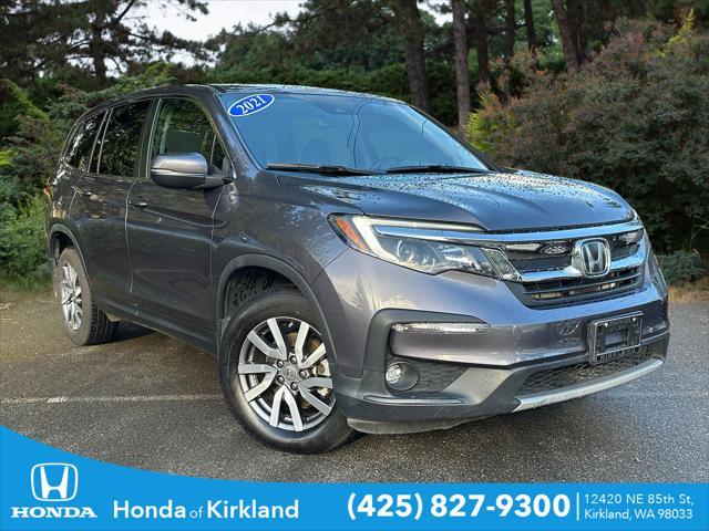 used 2021 Honda Pilot car, priced at $25,988