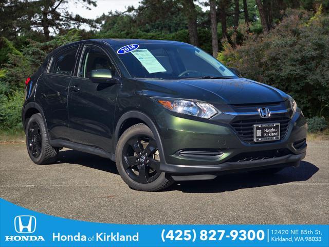 used 2018 Honda HR-V car, priced at $16,999