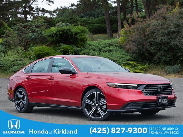 new 2025 Honda Accord Hybrid car, priced at $33,655