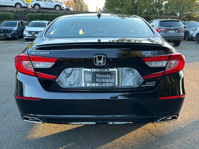 used 2022 Honda Accord car, priced at $27,988