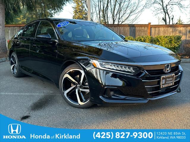 used 2022 Honda Accord car, priced at $27,988