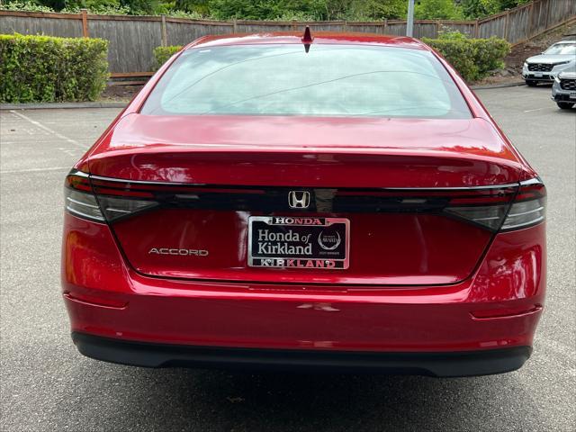 new 2024 Honda Accord car, priced at $28,986