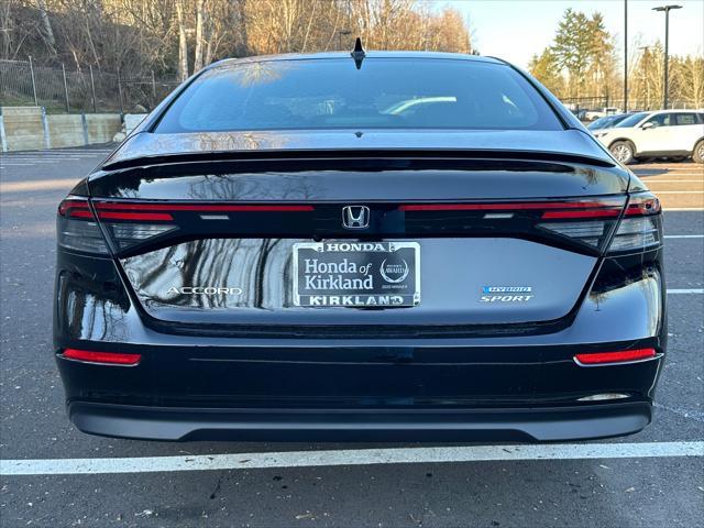 new 2025 Honda Accord Hybrid car, priced at $33,169