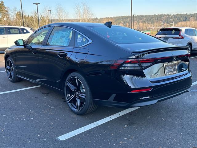 new 2025 Honda Accord Hybrid car, priced at $33,169