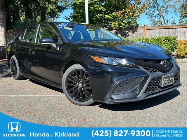 used 2021 Toyota Camry car, priced at $22,988