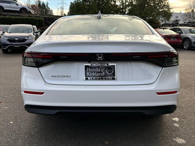 used 2023 Honda Accord car, priced at $27,588