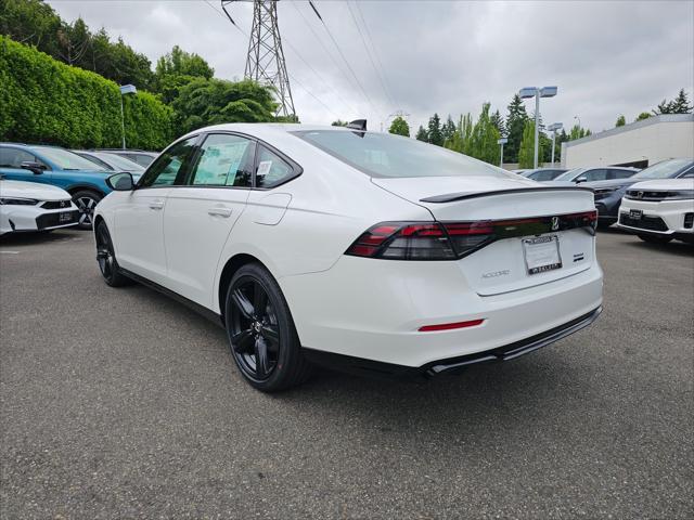 new 2025 Honda Accord Hybrid car, priced at $36,980